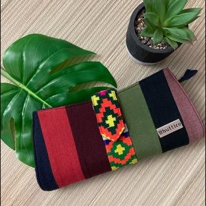 Clutch Purse Made By Bhuttico - Hand Woven Fabrics